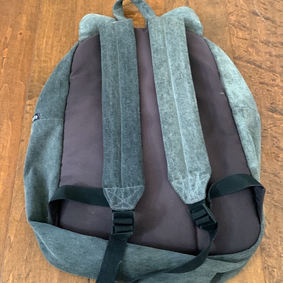 Grey denim Loungefly cat theme backpack - Picture 6 of 7